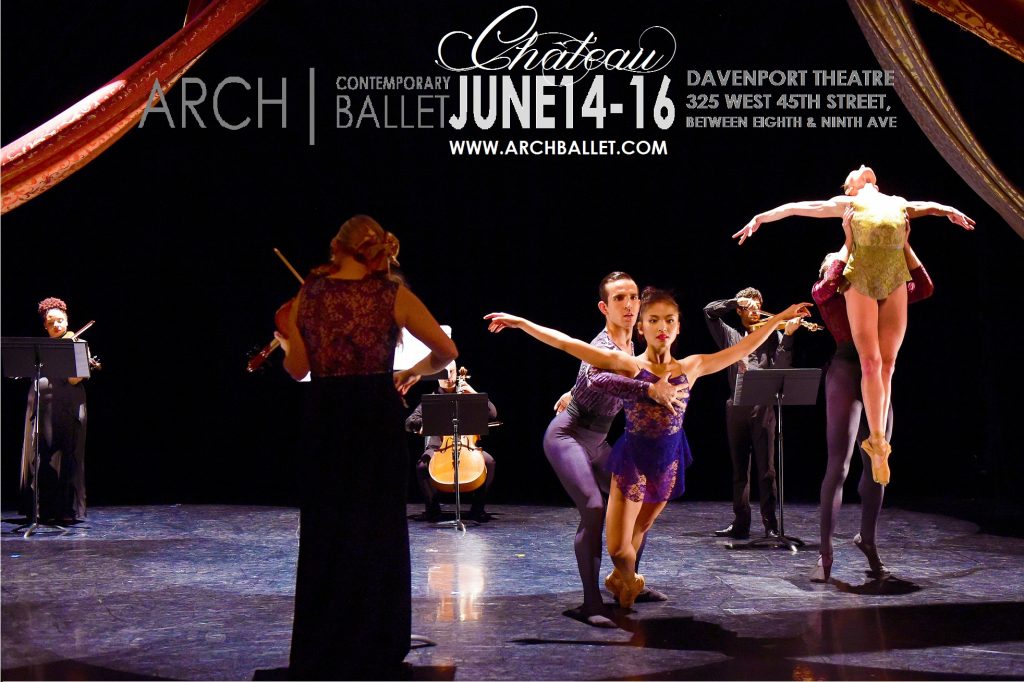 Arch Contemporary Ballet Chateau Sheena Annalise Poster 2