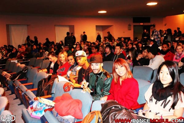 World of Dance competition stage and audience at international urban dance event